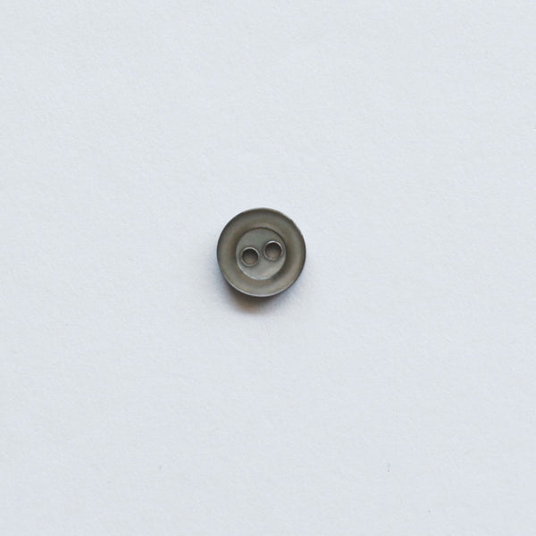Shell Shirt Button - Smoke - 10mm