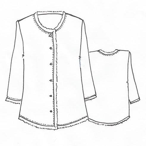 Silva Shirt Jacket Pattern