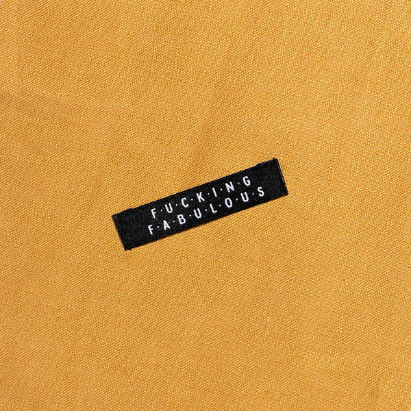 KATM Woven Labels  - Sweary Sewist #3 - assorted woven sewing labels 6 Pack