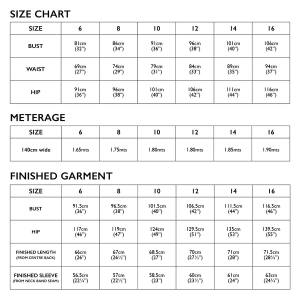 Tokyo Jacket Pattern