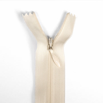 Birch Invisible Zipper - Off White - Assorted Sizes