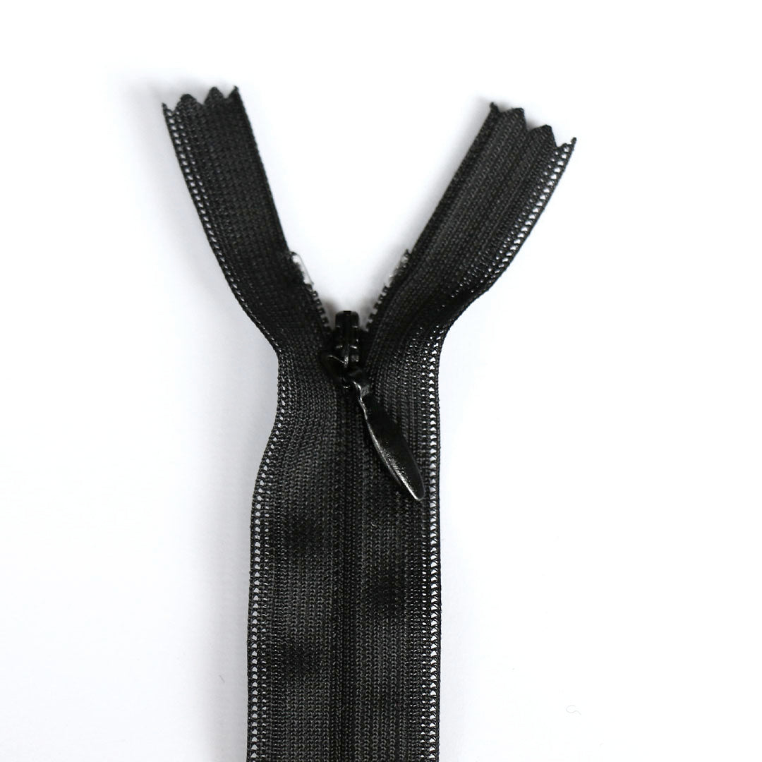 Back Invisible Zipper Invisible Zipper - Black - Assorted Sizes