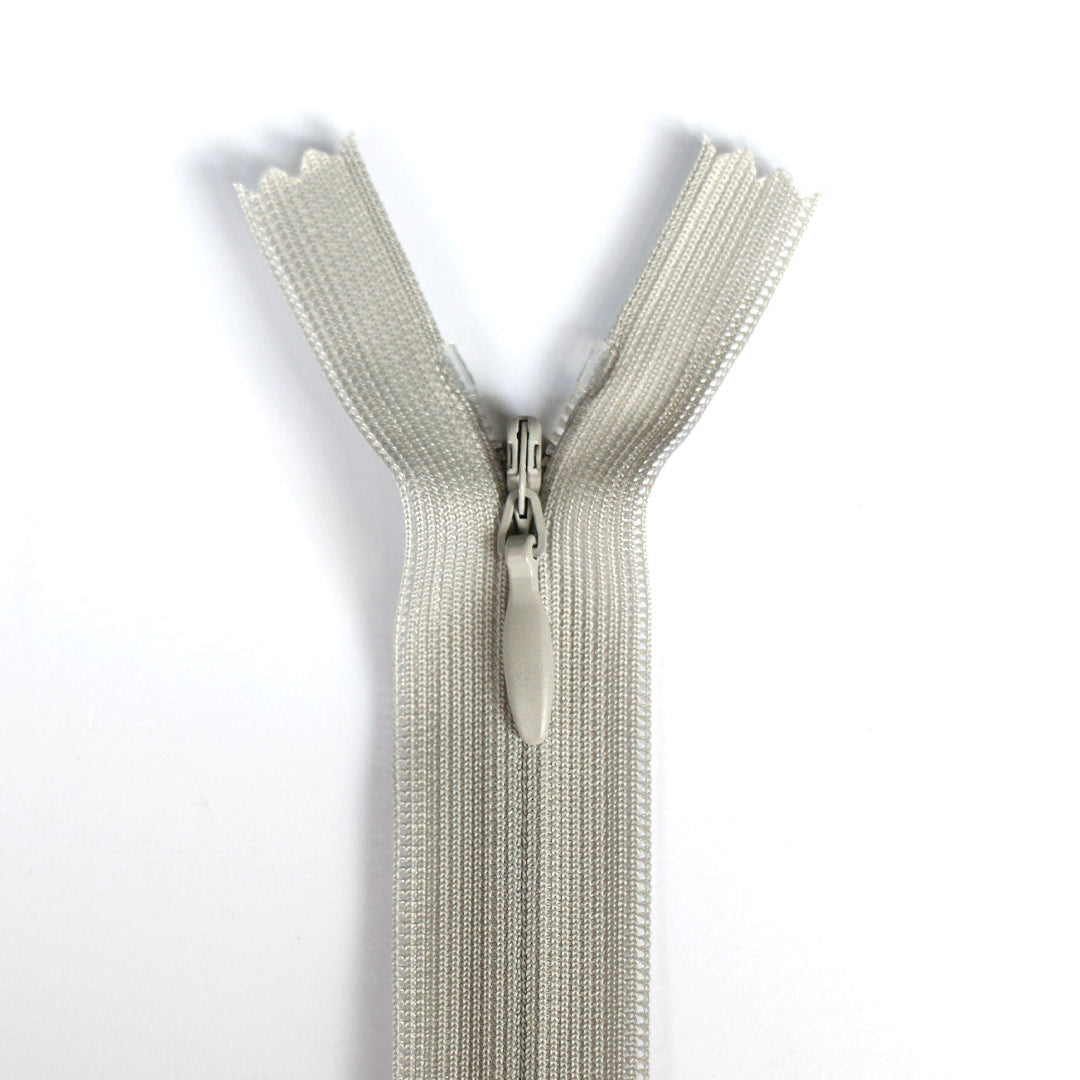 Birch Invisible Zipper - Smoke Grey - Assorted Sizes