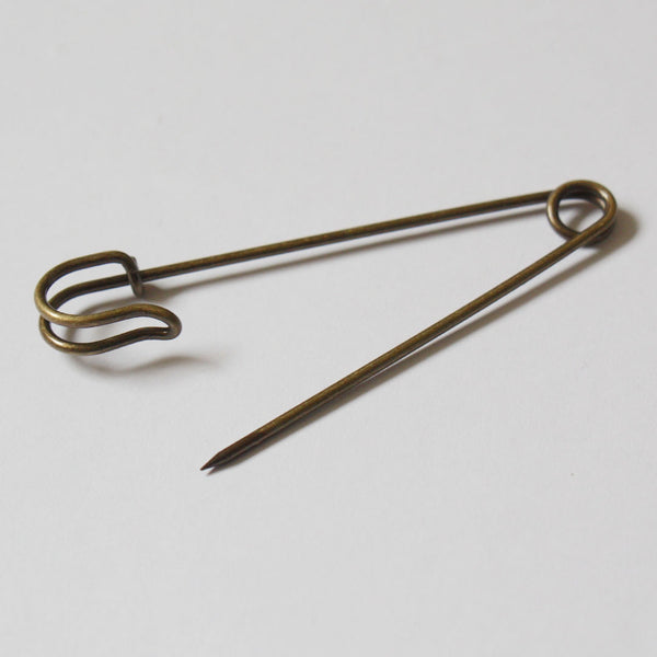 Matte Antique Gold Kilt Pin - 10cm (4")