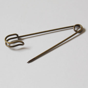 Matte Antique Gold Kilt Pin - 10cm (4")