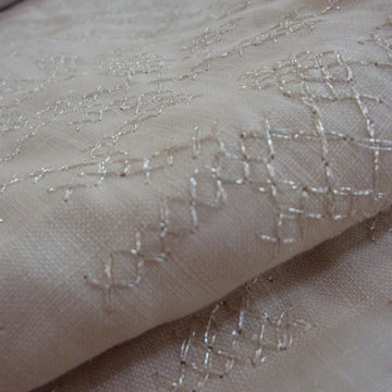 Alabaster Cross Stitch Linen