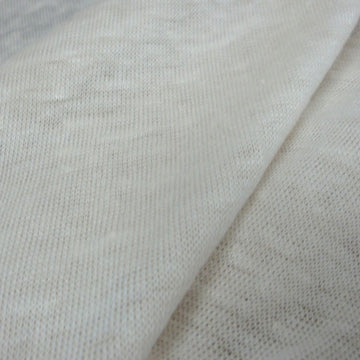 White Linen Knit