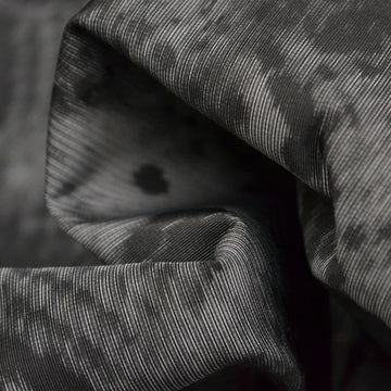 Grey Faille Snake Taffetta