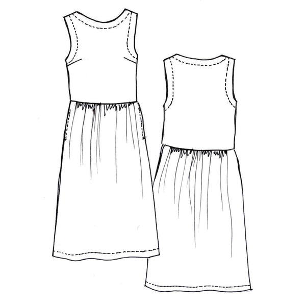 Felicia Pinafore Dress Pattern
