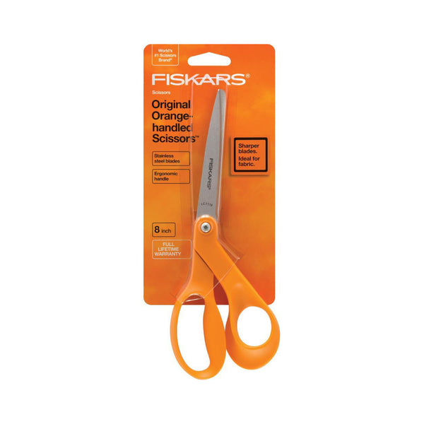 Fiskars - The Original Orange Handled Scissors - 8 Inch