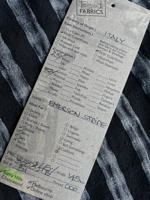 Emerson Stripe Seersucker