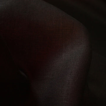 Heavy Black -  Enzyme Washed Linen