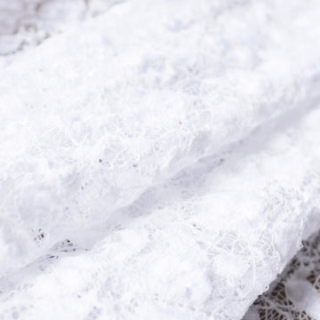 Alabaster Floral Lace