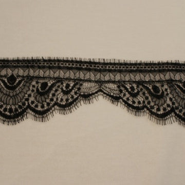 Noir Lace Trim