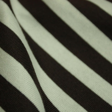 Brown Striped White