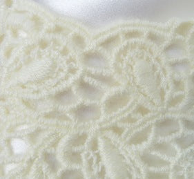 Ivory Lace Trim-T2384