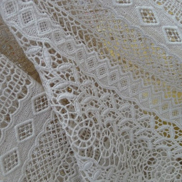 Sand Guipure Lace