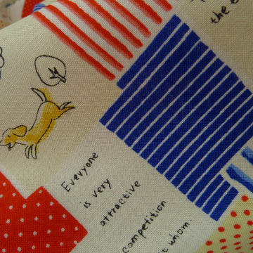 The Dog Is Running Red, White & Blue