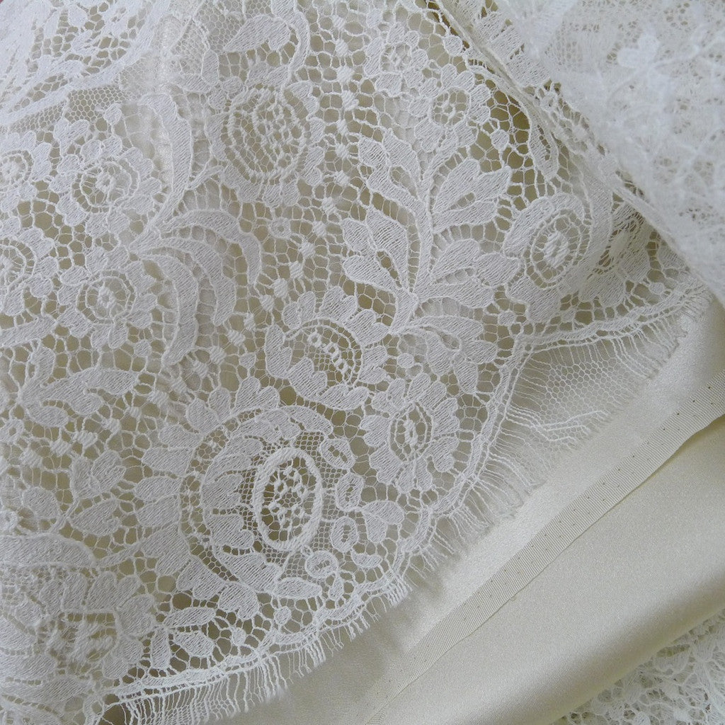 Ecru Chantilly Lace