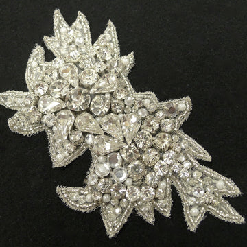 Lucille Diamante Silver Trim