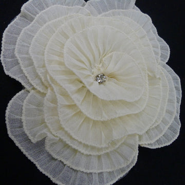 Silk Georgette Flower