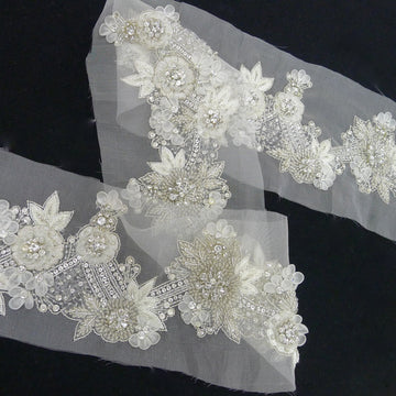 Embellished Ivory Trim