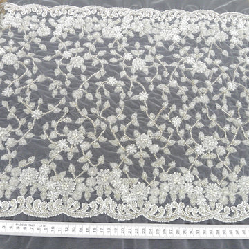 Antique Embellished Tulle