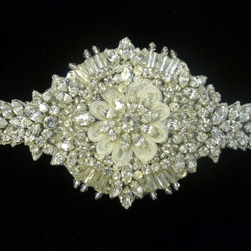 Embellished Applique Diamante Motif