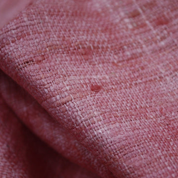 Lumpy Pink - Raw Silk