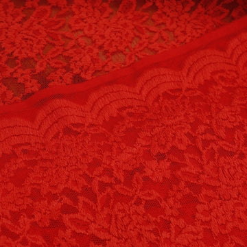 Lacy Poppy - Stretch Lace