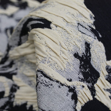 Crinkle Rose Jacquard