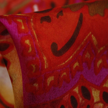 Sun Splash Paisley Silk Chiffon