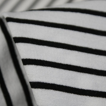 Black & White Beach - Striped Jersey