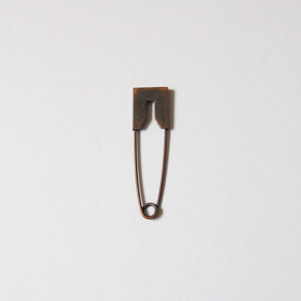 Modern Kilt Pin Antique Brass  - 7.5cm (3")