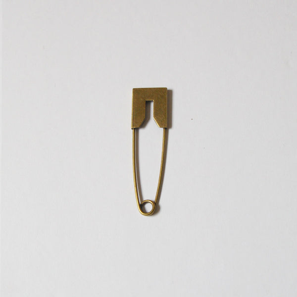Modern Kilt Pin Antique Gold - 7.5cm (3")