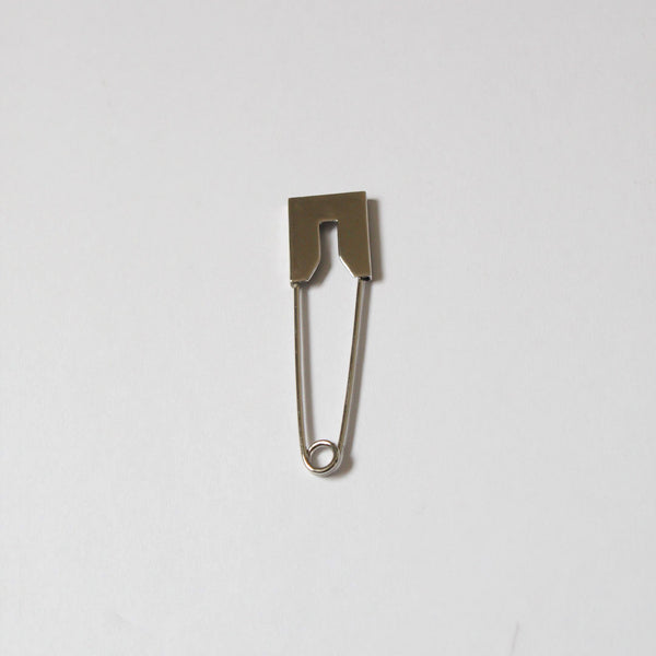 Modern Kilt Pin Shiny Silver Nickle - 7.5cm (3")