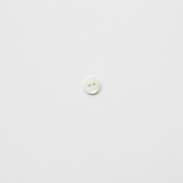 Mother Of Pearl Shirt Button - 12mm - 2 Hole