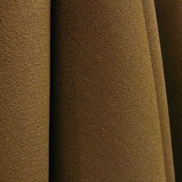 Taupe Empire Wool Crepe