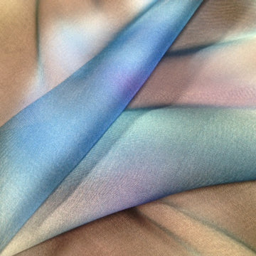 Sky Dreaming - Silk Chiffon