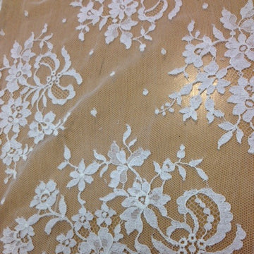 Kate's Leavers Lace - Ivory