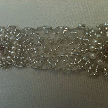 Swarovski Crystal, Seed Beads and Pearl Trim