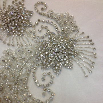 Basilia Silver/Swarovski Piece