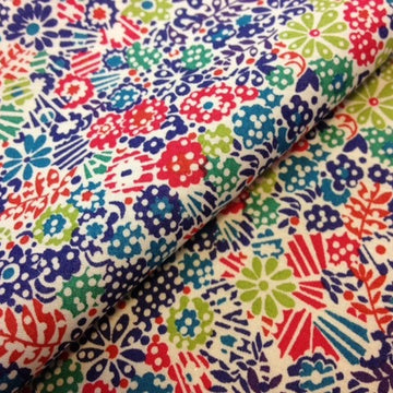 Liberty - Clarricoates Purple/Red Tana Lawn