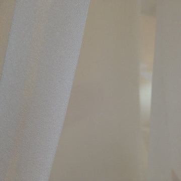White Silk Chiffon