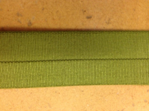 18mm Stretch Fold-Over Binding - Chartreuse