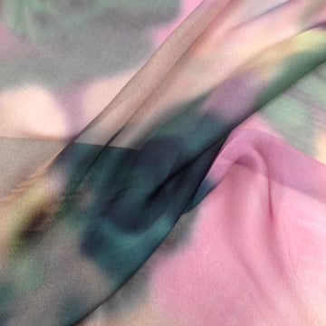 Lagoon Dreaming - Silk Chiffon