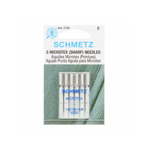 Schmetz Needles - Microtex Sharp Needle Size 60