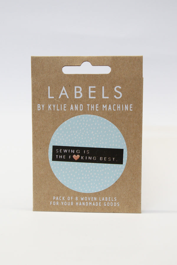 KATM Woven Labels - "SEWING IS THE F**KING BEST" - woven sewing labels