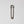 Kilt Pin Shiny Black Nickel - 10cm (4