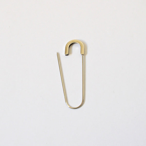 U Kilt Pin/Shiny Silver - 7.5cm (3")